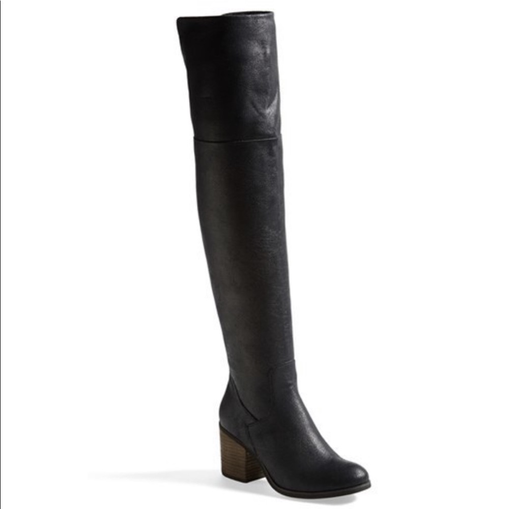 Hinge over the knee boots
